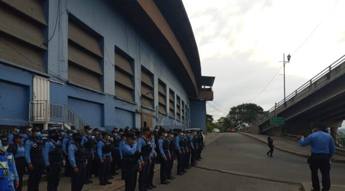 Policía Nacional dispondrá equipo de seguridad en el partido de vuelta Olimpia vs Motagua