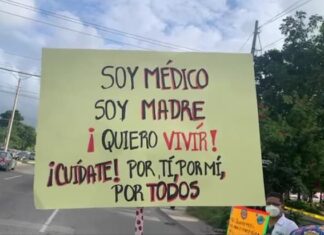 ¡Soy médico, soy madre, quiero vivir! tomemos conciencia por ti y por mí: Médicos del sector privado