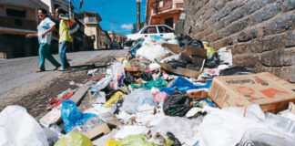 Al menos 120 toneladas de basura se removieron en Tegucigalpa por fiestas de fin de año Basura