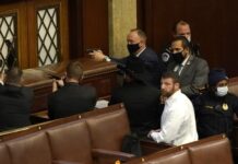 Un herido de bala en el asalto de seguidores de Trump al Congreso de EE. UU.