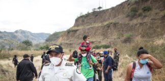 Más de 1.800 migrantes hondureños de caravana han retornado desde Guatemala