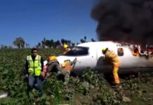 Mueren seis militares en accidente aéreo en el estado mexicano de Veracruz