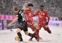 3-3. El Bayern paga la ‘resaca’ del Mundial de Clubes