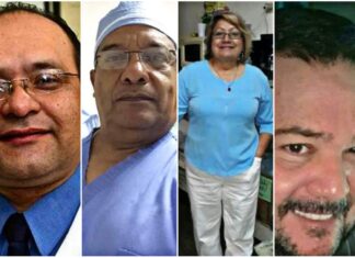 Tres médicos y una enfermera pierden la batalla contra el COVID-19