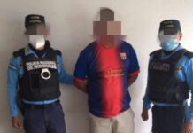 Policías preventivos capturan a sujeto con proceso legal pendiente por el ilícito de tráfico de drogas