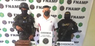 FNAMP captura de un miembro activo de la organización criminal MS-13