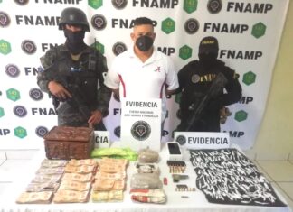 FNAMP captura de un miembro activo de la organización criminal MS-13