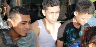 Con notas extorsivas, FNAMP captura a cinco miembros activos de la organización criminal Pandilla 18