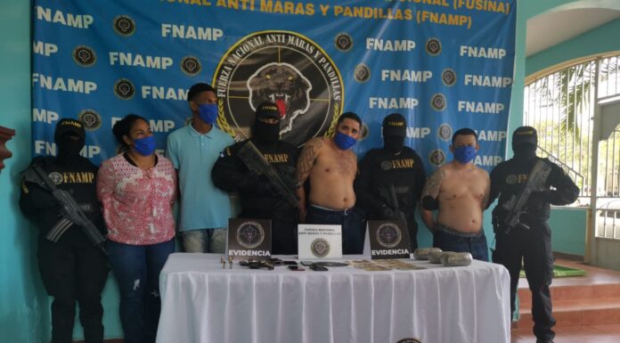 FNAMP captura a alias «Demoledor», cabecilla de la pandilla 18 en La Ceiba