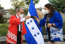 Honduras recibe importante donativo del Gobierno de Japón, para obras de infraestructura post Eta e Iota