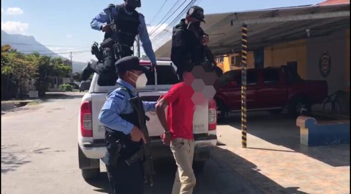 Por el femicidio de su excompañera de hogar fue detenido un sujeto en Ocotepeque