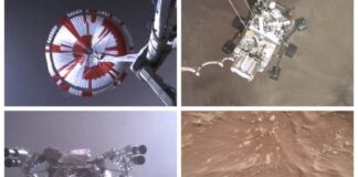 NASA divulga el primer video y sonido del aterrizaje de Perseverance en Marte