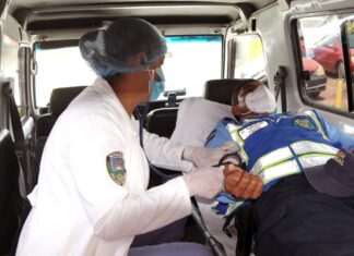 Más de 1,300 policías se han contagiado de Covid-19