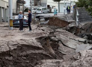 Un terremoto de 7,1 grados sacude la costa de Fukushima en Japón