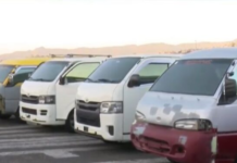 Se registra nueva protesta de microbuses «brujitos» en la capital