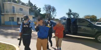 Por estafa agravada fueron capturados una madre y su hijo en la capital