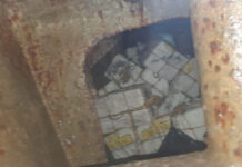 Encuentran droga en compartimiento falso en una embarcación