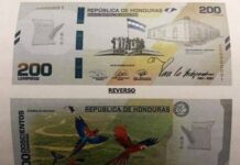 Nuevo billete de 200 lempiras comenzará a circular este año, según autoridades del BCH