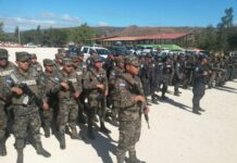 Ante la llegada de la semana santa, FFAA se preparan con puestos de control en 18 departamentos