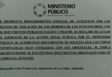Antejuicio contra exalcalde de La Ceiba por investigación de actos de corrupción