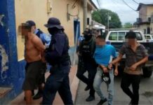 Tres miembros de la banda “Los Pinochines” son capturados por funcionarios policiales en zona sur del país