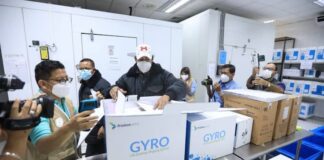 PAI reporta 2.684 personas vacunadas con donación de Israel