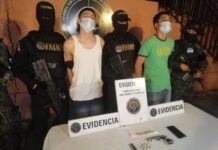 En operativos de fin de semana Capturan dos supuestos miembros de la Pandilla 18