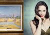 Angelina Jolie vende un cuadro de Churchill por 9,6 millones de euros