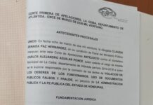 Admiten Antejuicio promovido por el MP contra exalcalde de La Ceiba