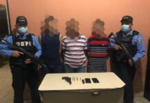 Tres supuestos asaltantes de personas fueron detenidos en Santa Bárbara