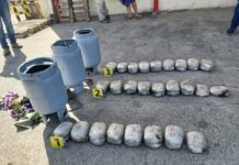 Tras mediante de una operación de búsqueda capturan dos miembros de la pandilla 18 con droga