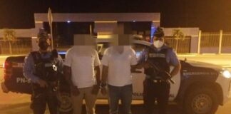 Arrestan a dos sujetos cuando trasladaban ilegalmente por territorio hondureño a menores de edad