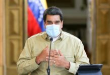 Nicolás Maduro recibe la primera dosis de la vacuna rusa Sputnik V