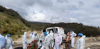 Sepultan 41 cuerpos que nunca fueron reclamados en la morgue capitalina