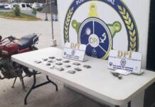 Detenido supuesto gatillero de la MS en posesión de droga y un arma de fuego