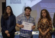 Periodistas de portales digitales ganan premios a la excelencia en Nicaragua