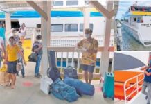 Terminal de ferry hacia Islas de La Bahía se encuentra Abarrotada este segundo día de Semana Santa