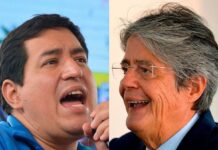 Se reduce diferencia entre Lasso y Arauz con el 91,82 % escrutado en Ecuador