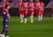 1-2. El Granada pone la Liga patas arriba e impide el liderato del Barcelona