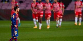 1-2. El Granada pone la Liga patas arriba e impide el liderato del Barcelona