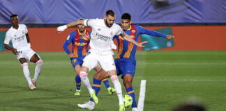 Benzema alarga su racha a siete partidos