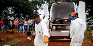 Brasil supera 390.000 muertes y abril ya es el mes más letal de la pandemia
