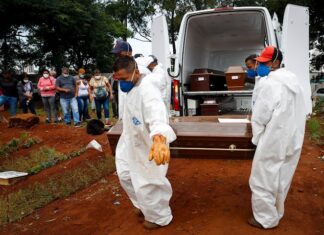 Brasil supera 390.000 muertes y abril ya es el mes más letal de la pandemia