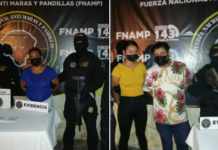 Según investigaciones los detenidos forman parte de la banda criminal denominada «Los Jaguillos» dedicados al cobro de extorsión en Comayagua