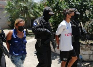 FNAMP detiene a madre e hijo dedicados a la venta y distribución de drogas en Comayagua
