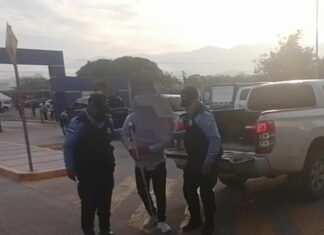 Sospechoso de asesinato es capturado por funcionarios policiales en Comayagua