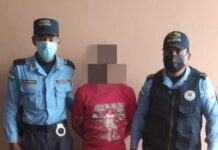 Policía nacional captura a individuo acusado de violación en Marcala, La Paz