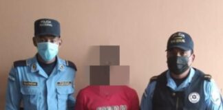 Policía nacional captura a individuo acusado de violación en Marcala, La Paz