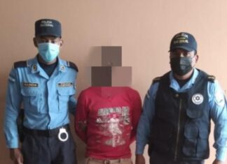 Policía nacional captura a individuo acusado de violación en Marcala, La Paz