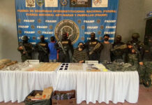 FNAP captura a tres supuestos cabecillas de la pandilla 18 en San Pedro Sula